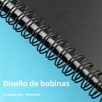 Carpeta Flexible Para Partituras De Piano A4 Con 20 Páginas Clip Para Hojas De Nota Organizador De Papel Musical Para Práctica - details 3