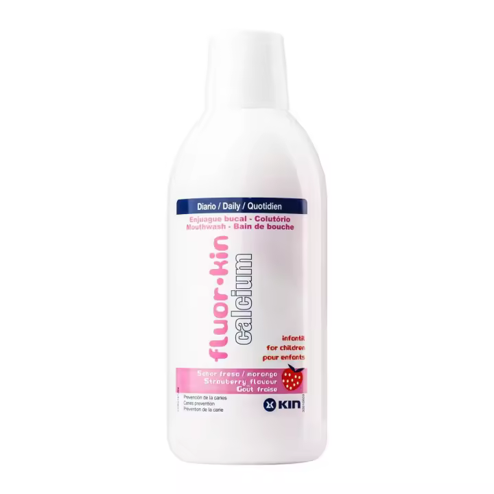 Fluor kin calcio enjuague bucal 500 ml - 1