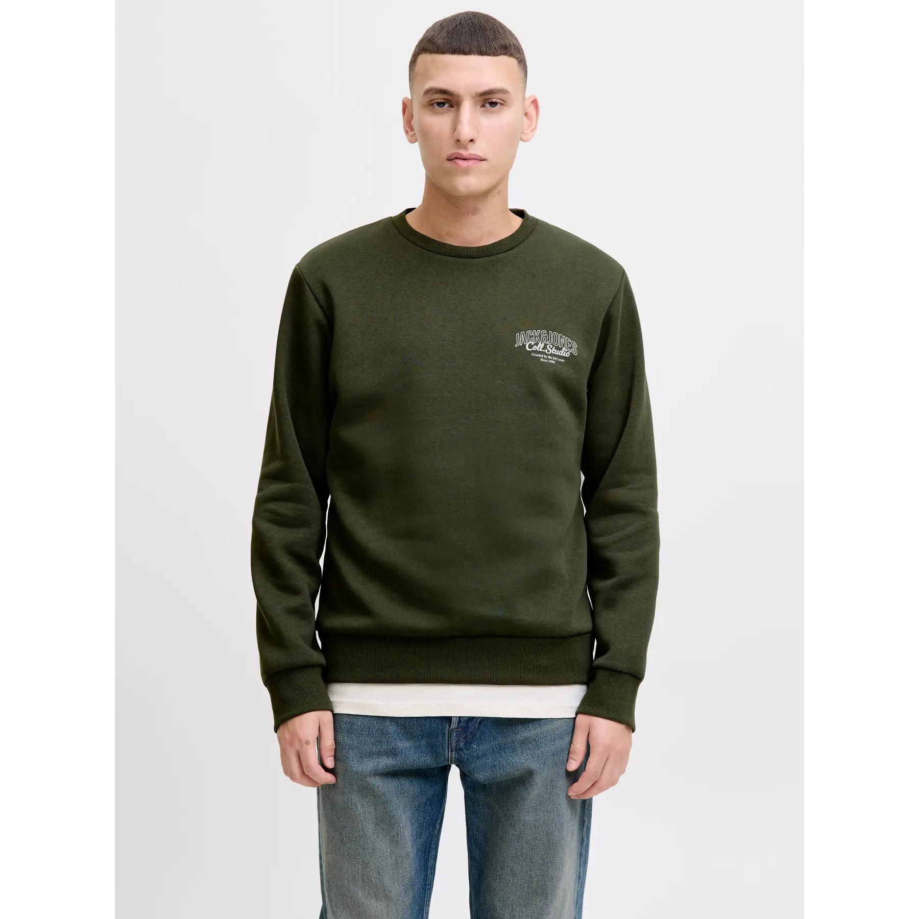 Sudadera Makoto Verde Jack and Jones