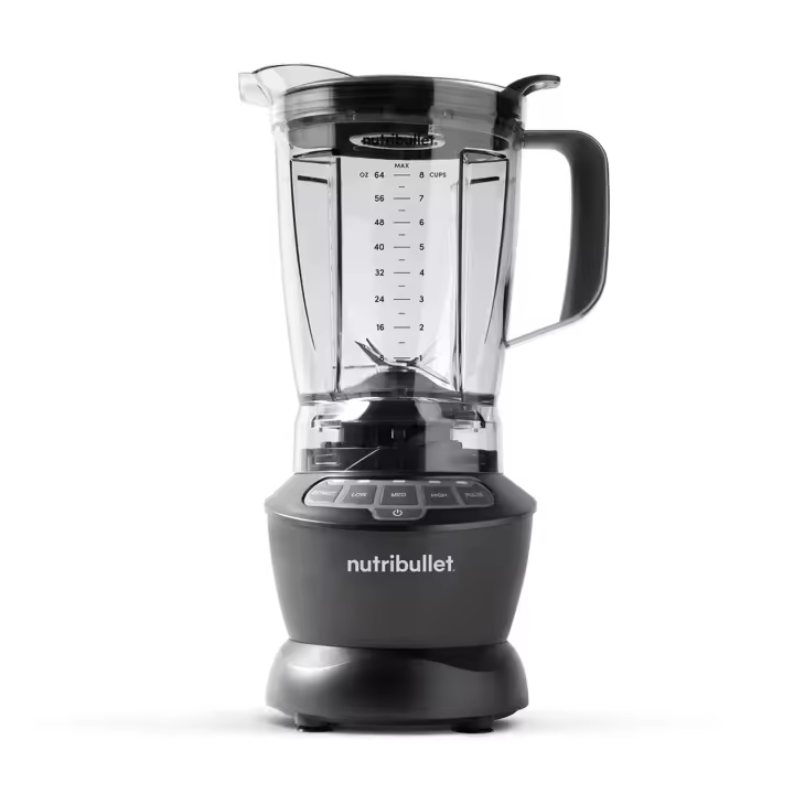 Nutribullet - Batidora de Vaso Full Size Combo NBF500DG Grafito Oscuro; Potente y Versátil; Batidos, Sopas, Salsas y Más - 1