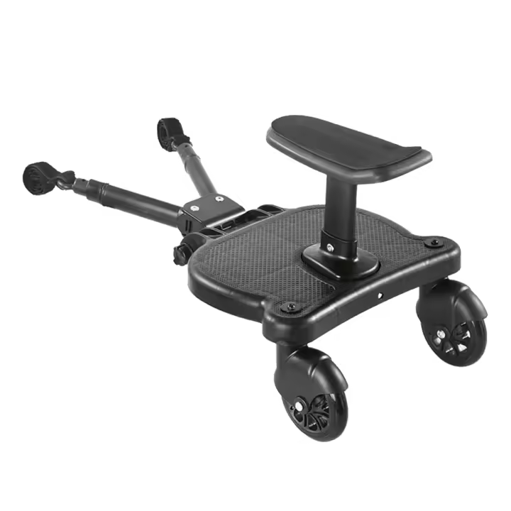 Tabla universal 2 en 1 para cochecitos, segundo reposapiés para niños, patinete doble, patinete con ruedas para niños de 25 kg, remolque de asiento - 1