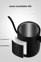 Hervidor Eléctrico 800ml De Acero Inoxidable 304 Térmico Con Control De Temperatura Para Café Y Té Con Base Giratoria De 360 Grados Y Función De Apagado Automático - details 9