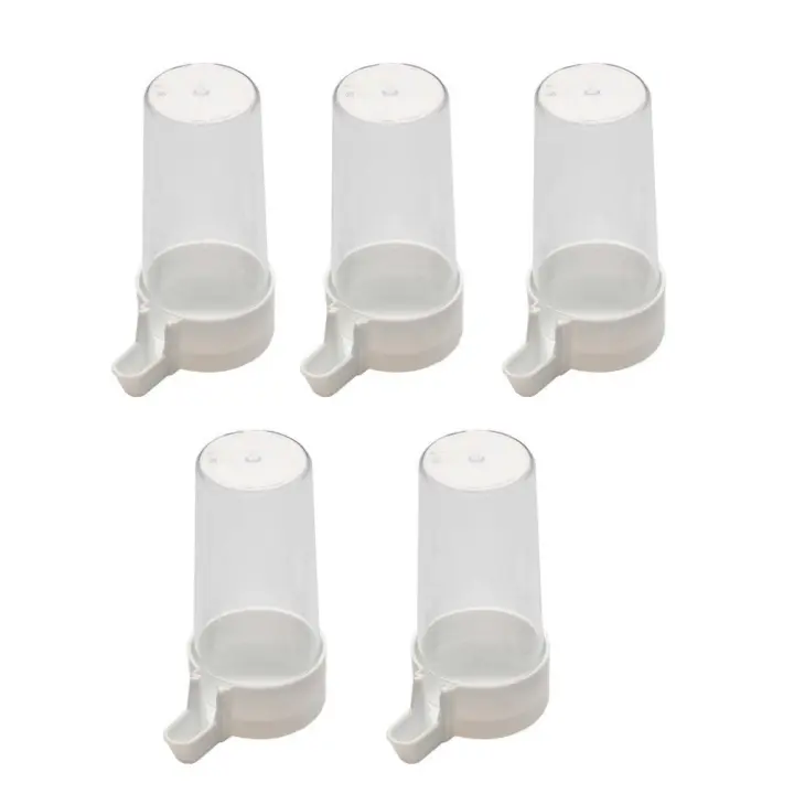 Lisa 5 Bebederos de Tubo Maxi 180 ml. El Bebedero Tubo Maxi180 ml. Pajarito Lisa es ideal para jaulas grandes y medianas. - 1