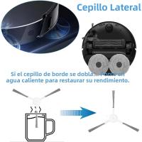 Accesorios Para Aspiradora Robot Xiaomi X20 Max / D109GL: Cepillo Principal Cepillo Lateral Filtro Hepa Paño De Mopa Bolsa De Polvo - details 2