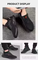 Zapatos De Seguridad Para Hombre Con Punta De Acero Antideslizantes Indestructibles Zapatillas De Trabajo Botas Tácticas Ligeros Y Puncture-Proof - details 8