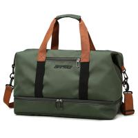 Bolsa De Viaje Y Deportes Para Hombres Y Mujeres Gran Capacidad Impermeable Bolsa De Hombro Seca Y Húmeda Bolsa De Mano Estilo Moda - details 10
