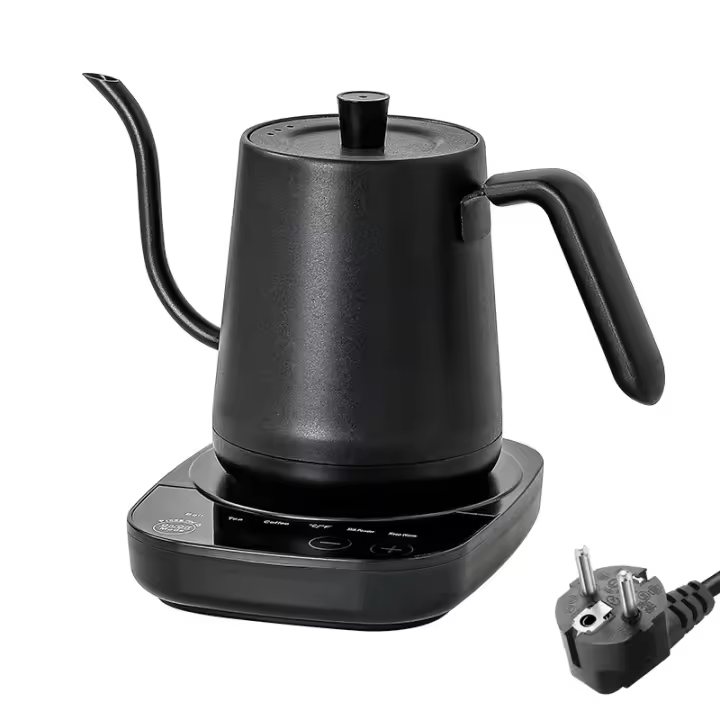 Hervidor Eléctrico 800ml De Acero Inoxidable 304 Térmico Con Control De Temperatura Para Café Y Té Con Base Giratoria De 360 Grados Y Función De Apagado Automático - 1