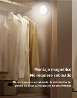 Lámpara Nocturna LED Con Sensor De Movimiento Recargable RGB Para Cocina Armario Escalera Luz De Fondo Sin Cable Luz De Armario - details 15