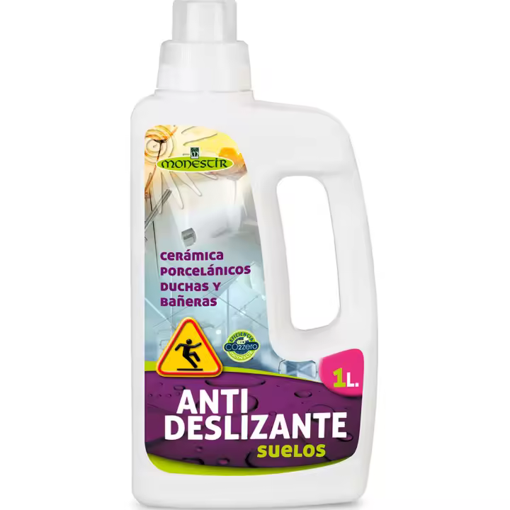 Monestir - ANTIDESLIZANTE para Suelos de Cerámica, Gres y Porcelánicos 1L - 1