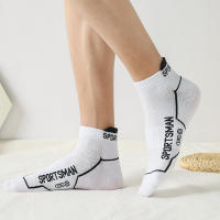 Calcetines Deportivos Para Hombre 10/12 Pares Algodón Poliéster Elastano Anti Olor Absorción De Sudor Malla Transpirable Para Verano Correr Casual - details 6