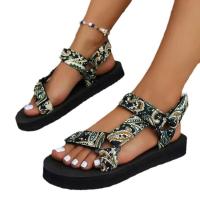 SP Nuevas sandalias de Playa de estil étnico con Velcro y Suela Gruesa de verano a juego para Mujer Talla 43. - details 18