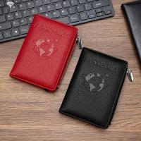 Cartera De Pasaporte Antirrobo RFID Bolsa De Viaje Multifuncional Clip De Pasaporte Monedero De Viaje Material PU - details 3