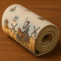 Cortina de Puerta Exterior Interior – Quijote y Sancho Panza – Alta Calidad-140x260cm | Mercatienda.es - details 2