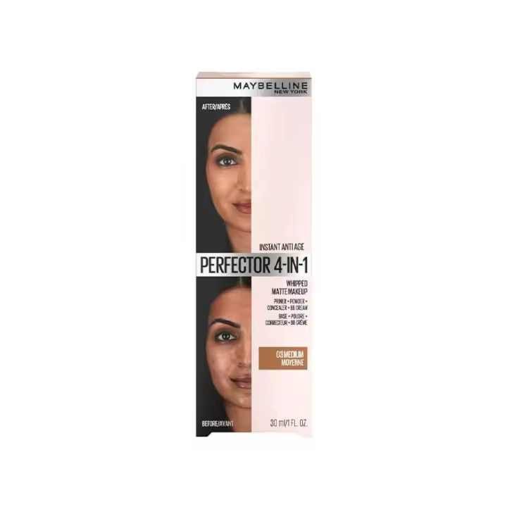 PERFECTOR 4 EN 1 MAYBELLINE 03 MEDIUM MOYENNE 30ML - 1