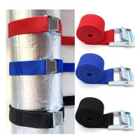 Cinta De Atado De Carga Con Hebilla De Metal Para Coche Motocicleta Bicicleta 1M Cinta De Fijación De Equipaje Fuerte Y Duradera - details 6