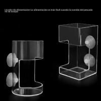 Nuevo Anillo De Alimentación Para Acuario Plástico Con Ventosa Para Tanque De Peces Trayectoria Flotante Accesorio Con Succión - details 0