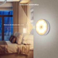 Lámpara De Pared Con Sensor De Movimiento LED Recargable Por USB Luz Nocturna Para Armario Pasillo Lado De La Cama Baño Camping Decoración De Iluminación Nocturna - details 5