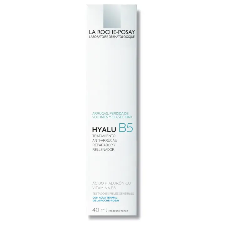 La Roche-Posay - Hyalu B5 Crema facial hidratante y reafirmante con ácido hialurónico dual y vitamina B5 para piel sensible, deshidratada o con primeras arrugas, 40 ml - 1