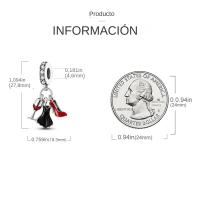 Pulsera Ajustable De Encanto De Conejo Original Plata Esmaltada Para Mujer Joyería De Moda Hecha a Mano Con Cuentas De Zirconia - details 42