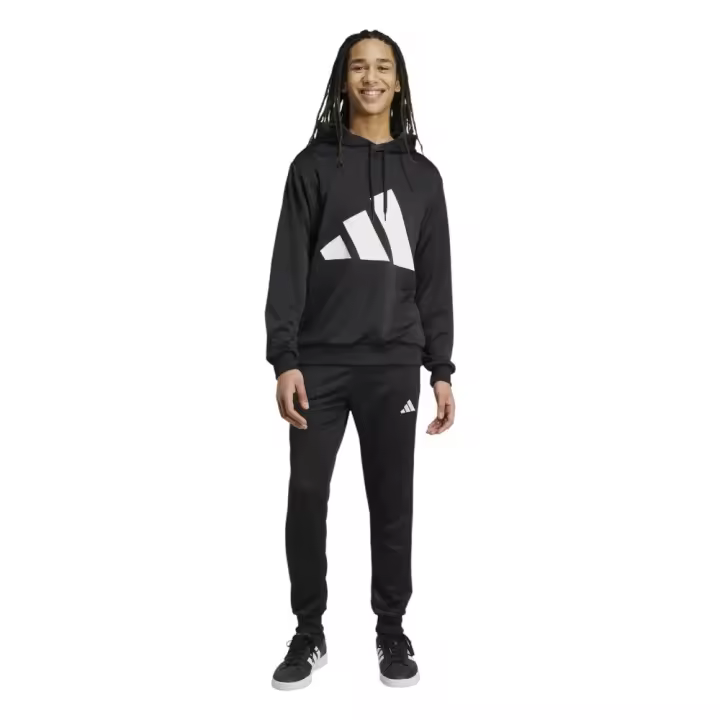 Chandal Adidas Bl French Terry Hd Ts Negro Blancas Jx5551 Conjunto Hombre - 1