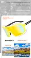 Gafas De Ciclismo Polarizadas SCVCN UV400 Para Hombres Y Mujeres Gafas De Sol Para Deportes Al Aire Libre MTB Ciclismo Al Aire Libre Gafas De Bicicleta De Carretera - details 4