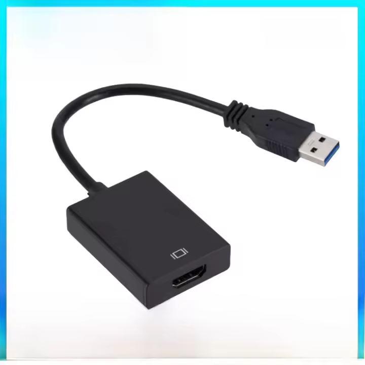Adaptador De Video Y Audio HD 1080P USB 3.0 a HDMI Para PC Portátil Windows Proyector HDTV Cable Portátil Compatible Con USB 3.0 - 1