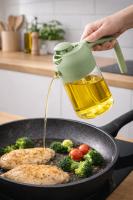Aceitera pulverizadora 2 en 1, botella (470 ml) para aceite con función de spray y vertido, dispensador de cocina para aceite y aderezos - details 2