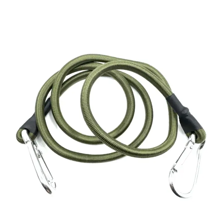 Cinturón Elástico De Metal Para Escalada 8mm Correa De Luggage Para Acampar Al Aire Libre Cuerda Colgante De Tenda Correa De Ropa - 1