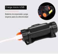 Linterna Frontal LED Recargable Super Brillante Con Magnete De Cola Y Doble Fuente De Luz COB XPE Y Work Light Impermeable Para Camping - details 7