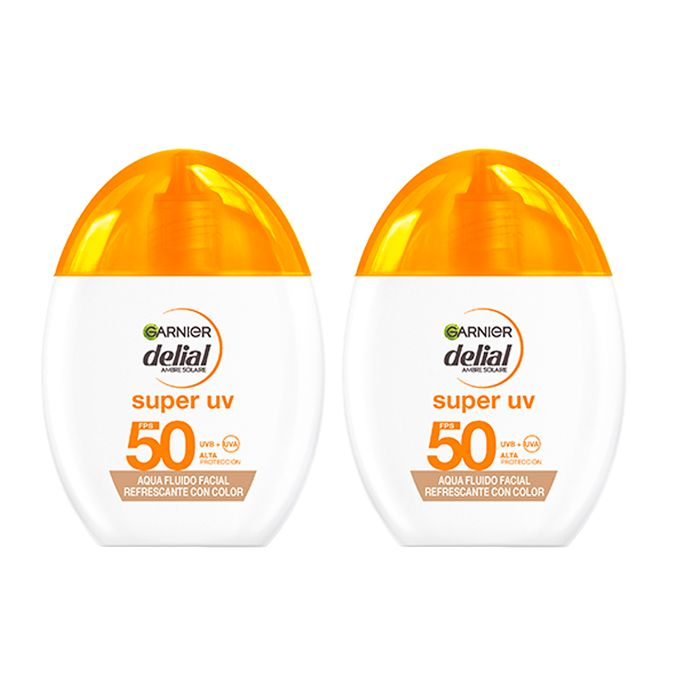 Garnier | Duplo Huevo Tintado SPF50+ 2x40ML