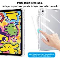 Funda Inteligente Transparente Para iPad 11ª Generación 10ª Generación Cubierta De Cuero Sintético Con Soporte ID Táctil Compatible Con iPad 11 Pulgadas 10.9 Pulgadas - details 7
