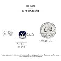 Colgante De Gato Luna Estrella En Plata Para Mujer Pendiente De Earphone Dangle Joyería De Moda DIY Regalo Bangle Bracelet Fit - details 50