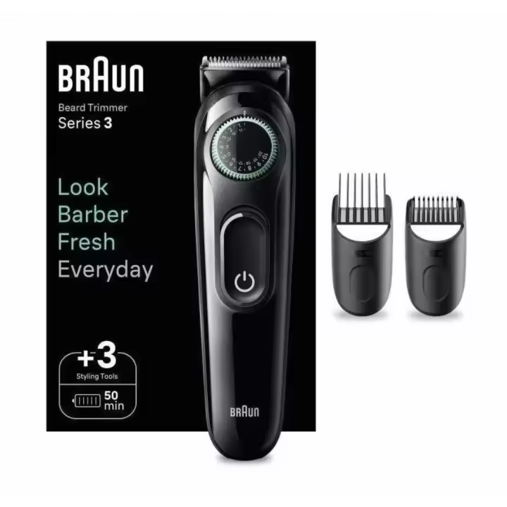 Braun Series 3, Recortadora De Barba Para Hombre. Producto Europeo con Garantía Oficial. - 1