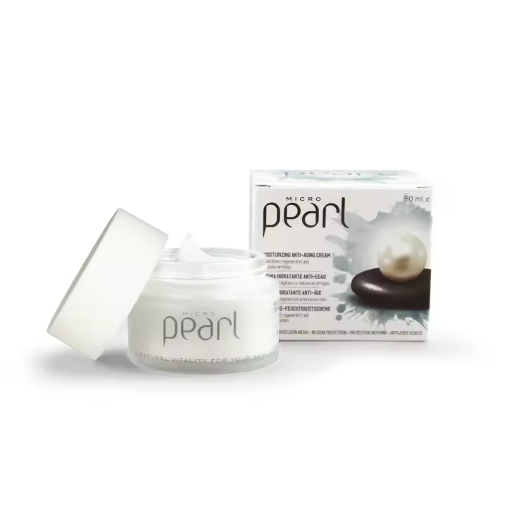 Diet Esthetic - Crema facial hidratante antiarrugas con perlas micronizadas, aloe vera y manteca de karité para pieles maduras 50 ml - 1