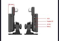 Radio De Coche Multimedia 10.26' Con Wireless Carplay Pantalla Para A-pple Y Android Monitor 4K DVR Cámara De Retroceso Resolución 1280x720 Touch Screen - details 17
