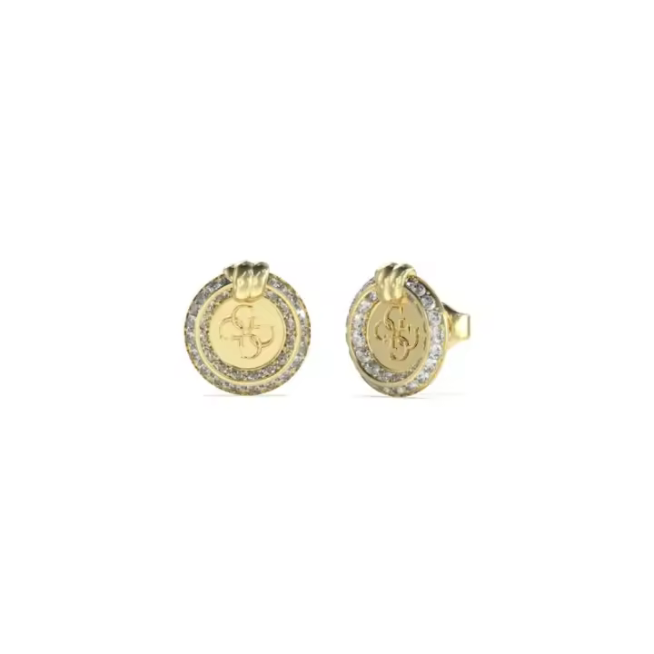 Pendientes Mujer Guess JUBE04058JWYGT-U – Acero, Dorado - 1