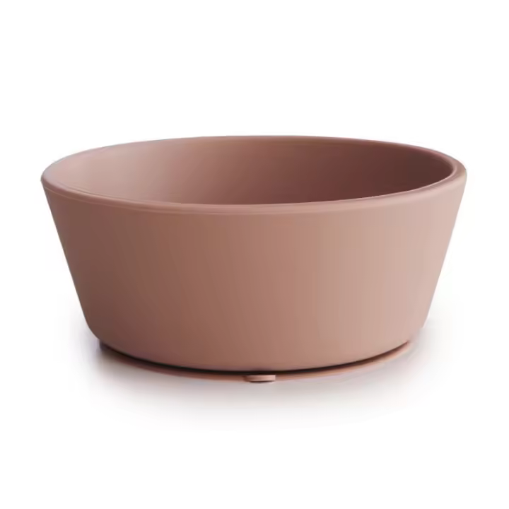 Bol con Ventosa Mushie Solid - 1