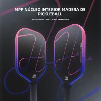 Pala De Pickleball Luzz pro 4 Inferno Con Material MPP Y Fibra De Carbono Toray T700 Estándar Para Deporte Y Fitness - details 0