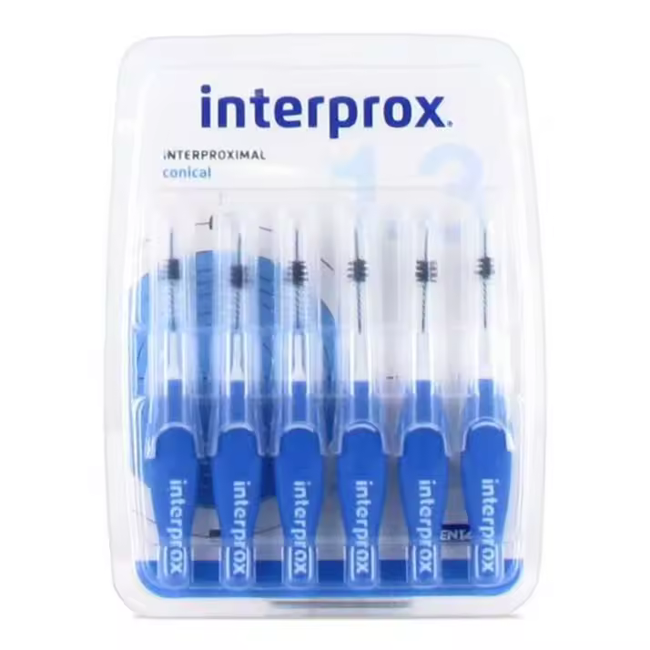 Dentaid Cepillo Interproximal Conico 6u - Limpieza Profunda y Protección Contra Caries - 1