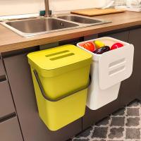 Bandeja Ecológica Silenciosa Y Espaciosa Para Cocina Y Oficina 3/5L Cierre Suave Sin Electricidad Necesaria Material Plástico Rectangular - details 2