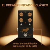 Pedal De Preamplificador De Baixo Eléctrico Fanmuzk Analógico Con 3 Bandas De EQ Activas Y Switches Ultra-Hi / Ultra-Lo True Bypass - details 7