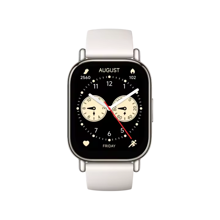 Official | Redmi Watch 5 Lite, Pantalla AMOLED de 1,96", GNSS de cinco sistemas integrado, Reducción de ruido con doble micrófono y llamadas Bluetooth®, Hasta 18 días de duración de la batería, Resistencia al agua de 5 ATM - 1