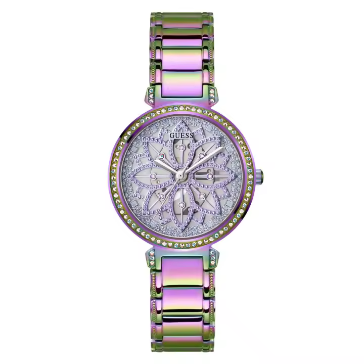 Guess Reloj Mujer Analogico Cuarzo con Correa de Acero inoxidable GW0528L4 - 1