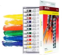 MP-ARTIX PAINTS, Set de Óleo para Artistas, 12 Tubos de 12 Ml, No Tóxico, Colores Surtidos - details 4