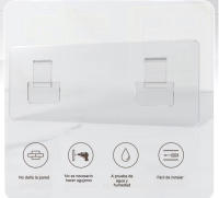 Conjunto estante cocina,baño aluminio 5piezas,INOXIDABLE,artículos de tocador, estante de almacenamiento esquinero, juego sin perforar de hierro forjado,Organizador de estante de baño,estante de esquina de cocina - details 6
