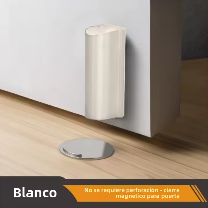 Protector De Pared Multifuncional Bumper Puerta Oculta Asiento Decoración De Hogar Herramientas De Muebles Parar Puertas Magnético Duradero - 1