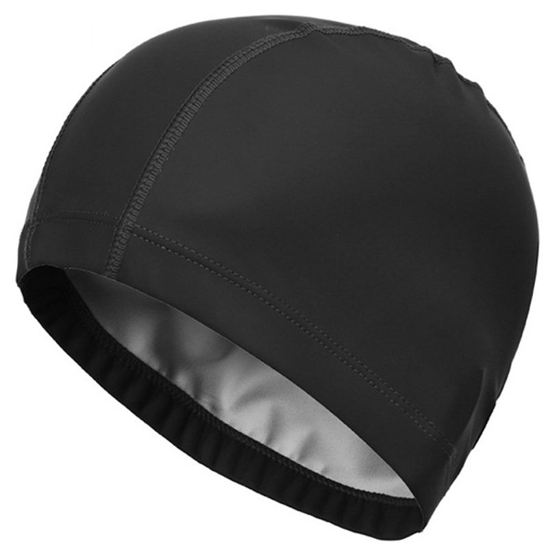 TK Gorro De Natación De Lona PU Para Hombres Y Mujeres Impermeable Protección De Oídos Y Cabello Largo Tamaño Grande Para Adultos Deporte Acuático