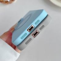 Funda Magnética Desmontable Con Color Bumper Para iPhone 16 15 14 13 12 11 pro plus Max 2 En 1 Cubierta Dura Mate Antigolpes Y Anti-Resbaladizo - details 3