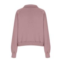 Nueva Sudadera De Mujer Con Capucha Cuello Erguido Otoño Invierno Color Sólido Fleece Manga Larga Bolsillos Cierre Media Pullover Suave - details 57