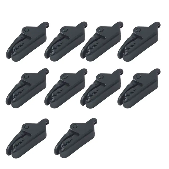 5/10pcs Clip De Crocodilo Antiviento Para Tienda De Campaña Accesorios De Toldo Antideslizante Para Exteriores Y Camping - 1